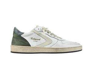 Valsport Scarpe Davis Heritage Sneakers Uomo Pelle Bianco/Verde 44