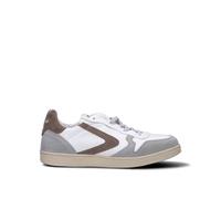 VALSPORT Sneaker uomo bianca/grigia/marrone in suede 43