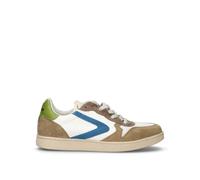 VALSPORT Sneaker uomo bianca/marrone/azzurra/verde in suede 43