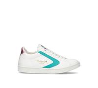VALSPORT TOURNAMENT Sneaker donna bianca/acquamarina in pelle 40