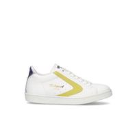 VALSPORT TOURNAMENT Sneaker donna bianca/gialla in pelle 39