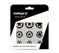 (VALST-AIR004) - AV Vallejo Stencils - USAF Marks 1:32, 1:48 & 1:72