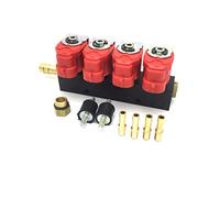 Valtek LPG GPL 4 cilindri Rail tipo 30 3 ohm senza ugelli di aspirazione