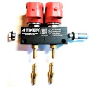 Valtek Tipo Atiker Lpg-Cng-Gpl Binario Iniettore 2 Cilindro Iniettori 3 Ohm