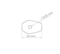 Valter Moto - Piastrine adattatori frecce Suzuki (4Pz) - Nero