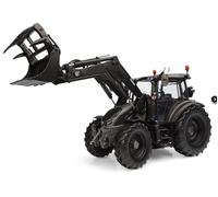 VALTRA G135 Trattore con Caricatore grigio Titanium 1:32