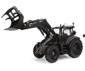 VALTRA G135 Trattore con Caricatore grigio Titanium 1:32