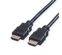 Value 11.99.5546 VALUE Cavo HDMI ad alta velocità con Ethernet, nero, 10 m