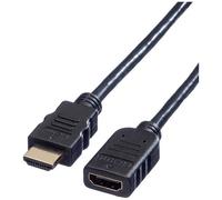 Value 11.99.5574 VALUE Cavo di prolunga HDMI High Speed, con Ethernet, ST-BU, 1