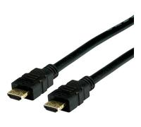 Value 11.99.5694 VALUE Cavo HDMI Ultra HD 4K con Ethernet, ST/ST, nero, 5 m