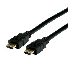 Value 11.99.5694 VALUE Cavo HDMI Ultra HD 4K con Ethernet, ST/ST, nero, 5 m