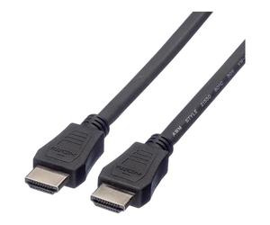 Value 11.99.5733 VALUE Cavo HDMI ad alta velocità con Ethernet, LSOH, nero, 3 m