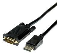 Value 11.99.5802 DisplayPort / VGA Cavo adattatore Spina DisplayPort, Spina VGA