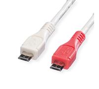 Value 11.99.8307 cavo USB 0,3 m Micro-USB B Bianco