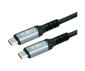 Value 11.99.9087 Cavo USB USB4™ Spina USB-C®, Spina USB-C® 2.00 m Nero Schermat