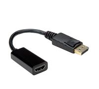 Value 12.99.3138 cavo di interfaccia e adattatore DisplayPort HDMI Nero