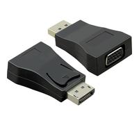 Value 12.99.3156 Adattatore [1x Spina DisplayPort - 1x Presa VGA] Nero 50 m
