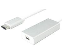 Value 12993225 USB 3.1 Tipo C a Mini Display Port, Display Adapter Bianco