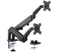 VALUE 17991183 - Supporto per monitor, 2 display, 522 mm, montaggio su tavolo