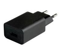 Value 19.99.1093 Caricatore USB 12 W 1x 2 USB-A Nero Ambiente interno