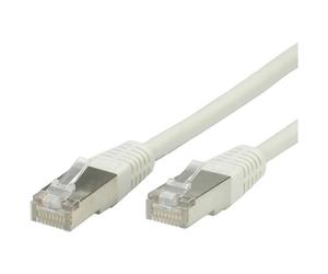 Value 21.99.0115 RJ45 Cavo di rete, cavo patch CAT 5e F/UTP 15.00 m Grigio 1 p