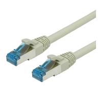 Value 21.99.0865 RJ45 Cavo di rete, cavo patch CAT 6A S/FTP 5.00 m Grigio dopp