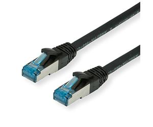 Value 21.99.1962 - Cavo Ethernet FTP PatchCord Cat6a, 2 m, colore: Nero