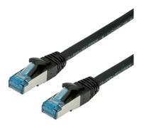 Value 21.99.1965 RJ45 Cavo di rete, cavo patch CAT 6A S/FTP 5.00 m Nero doppia