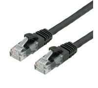 Value 2m UTP Cat.6a cavo di rete Nero Cat6a U/UTP [UTP] (VALUE UTP PatchCord Cat6a. CU. Black. 2.0m) NEW