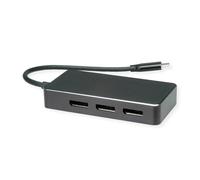VALUE Adattatore multi-display USB tipo C - 3X DP, Multi-Stream 4K