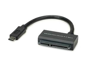 VALUE - Adattatori USB, Convertitore USB 3.1 Gen 2 a SATA 6.0 Gbps Il modo semplice per collegare un disco rigido SATA III 6.0 Gbps a un computer o notebook tramite USB 3.1 tipo C
