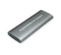 VALUE Alloggiamento esterno SSD M.2, NVMe a USB 3.2 Gen 2 tipo C