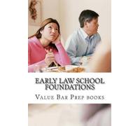 Value Bar Prep Books Early Law School Foundations (Tascabile)