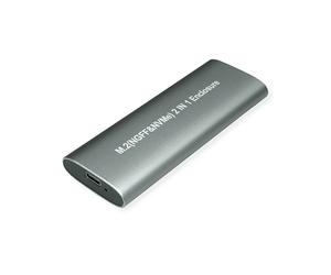 VALUE BOX/ENCLOSURE PER SSD 16.99.4132 - Box per M.2 NVMe e NGFF - Alluminio - Compatibile USB 3.2 Gen 2