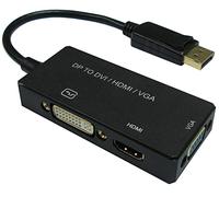 VALUE Cavo Adattatore DisplayPort - VGA/DVI/HDMI, v1.2, Attivo