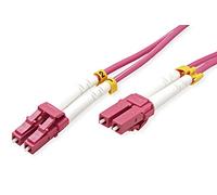 VALUE Cavo di connessione in fibra ottica 50/125µm OM4 LC/LC viola 2m