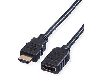 Value Cavo di prolunga HDMI ad alta velocità con presa Ethernet, 1,5 m