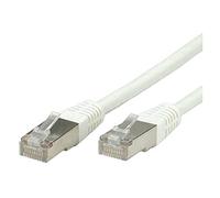 VALUE Cavo di rete S/FTP-(PiMF-) confez. Cat. 6, bianco 5m