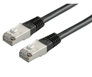 VALUE Cavo di rete S/FTP-(PiMF-) confez. Cat. 6, nero 5,0 m