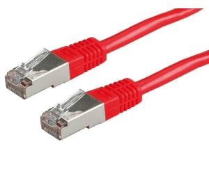 VALUE Cavo di rete S/FTP-(PiMF-) confez. Cat. 6, rosso, 2,0m