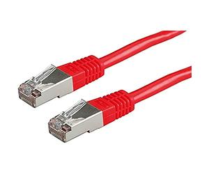 VALUE Cavo di rete S/FTP-(PiMF-) confez. Cat. 6, rosso, 3,0m
