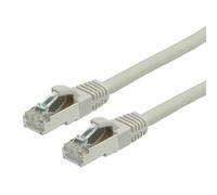 VALUE CAVO DI RETE S/FTP (PIMF) PATCHCORD CAT.6/CLASS E, LSOH, GRIGIO, 3M