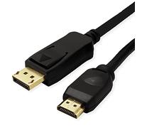 VALUE - Cavo DisplayPort DP UHDTV, M/Nero, 5 m