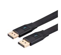 VALUE Cavo DisplayPort piatto v1.4 DP ST ST ST nero 1 m
