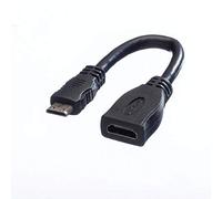 VALUE Cavo HDMI HS con Ethernet (A su C, f/m, 0,2 m)