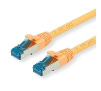 Value Cavo patch Cat.6A A) S/FTP (PiMF), senza alogeni, giallo, 0,15 m
