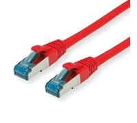 Value Cavo patch Cat.6A (Classe EA) S/FTP (PiMF), senza alogeni, rosso, 0,15 m