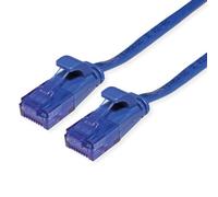 VALUE Cavo patch cat.6A A) UTP extra piatto, 0,5 m, colore: Blu