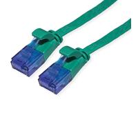 VALUE Cavo patch Cat.6A (classe EA) UTP, extra piatto, verde, 1 m