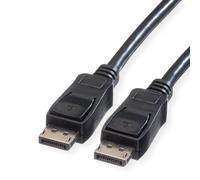 Value Displayport W128372441 - Cavo 1,5 m, Colore: Nero